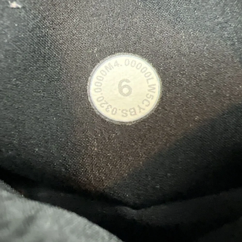 Lululemon Here to There High-Rise 7/8 Pant Size 6 Black W5CYBS - Picture 2 of 6